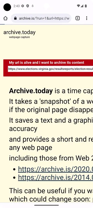 Share 2 Archive Today